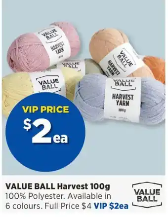 Value Ball Harvest Yarn