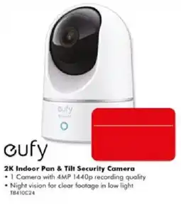 The Good Guys eufy 2K Indoor Pan & Tilt Security Camera offer