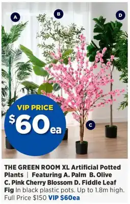 Spotlight THE GREEN ROOM XL Artificial Potted Plants offer