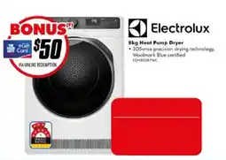 The Good Guys Electrolux 8kg Heat Pump Dryer offer
