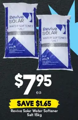 Drakes Revive Solar Water Softener Salt offer