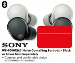 The Good Guys Sony WF-1000XM5 Noise Cancelling Earbuds offer