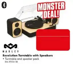 The Good Guys Marley Revolution Turntable with Speakers offer