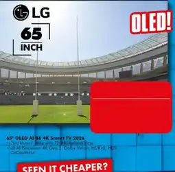 The Good Guys LG 65" OLED AI B6 4K Smart TV 2026 offer