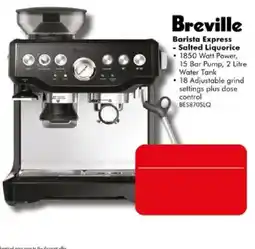 The Good Guys Breville Barista Express - Salted Liquorice offer