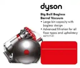 The Good Guys Dyson Big Ball Bagless Barrel Vacuum offer