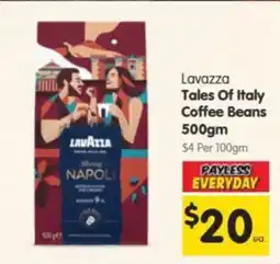 Spar Lavazza Tales Of Italy Coffee Beans offer