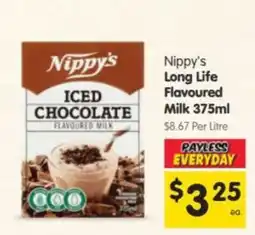 Spar Nippy's Iced Chocolate Flavoured Milk offer