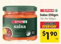 Spar Spar salsa mild offer