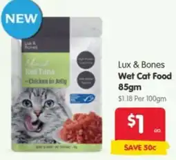 Spar Lux & Bones Wet Cat Food offer