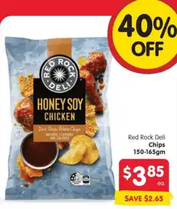 Spar Red Rock Deli Honey Soy Chicken Chips offer