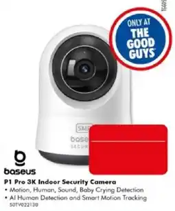 The Good Guys baseus P1 Pro 3K Indoor Security Camera offer
