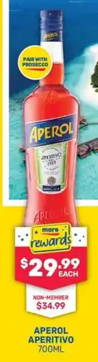 SipnSave Aperol Aperitivo offer