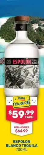SipnSave Espolon Blanco Tequila offer