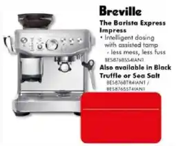 The Good Guys Breville The Barista Express Impress offer
