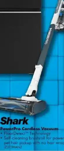 The Good Guys Shark PowerPro Cordless Vacuum offer
