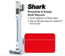 The Good Guys Shark PowerLite & Empty Stick Vacuum offer