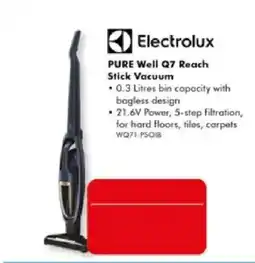 The Good Guys Electrolux PURE Well Q7 Reach Stick Vacuum offer
