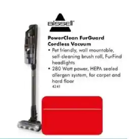 The Good Guys Bissell PowerClean FurGuard Cordless Vacuum offer