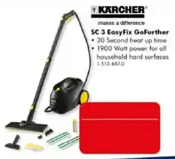 The Good Guys Karcher SC 3 EasyFix GoFurther offer