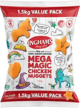 IGA Ingham's Chicken Nuggets Selected Varieties offer
