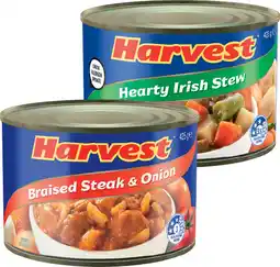 IGA Harvest Canned Meals Selected Varieties offer