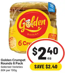 IGA Golden Crumpet Rounds offer
