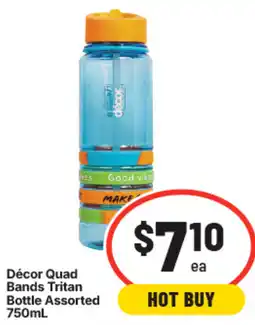 IGA Décor Quad Bands Tritan Bottle offer
