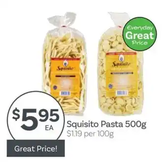 IGA Squisito Pasta offer