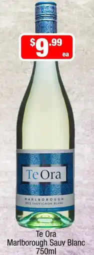 Liquor Stax Te Ora Marlborough Sauv Blanc offer