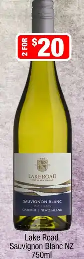 Liquor Stax Lake Road Sauvignon Blanc offer