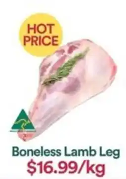 WHOLEFARMS Boneless Lamb Leg offer