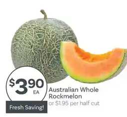 IGA Australian Whole Rockmelon offer