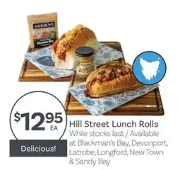 IGA Hill Street Lunch Rolls offer