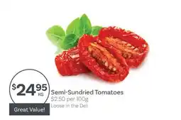 IGA Semi-Sundried Tomatoes offer