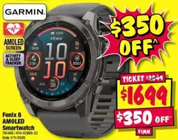 JB Hi-Fi Garmin Fenix 8 AMOLED Smartwatch offer