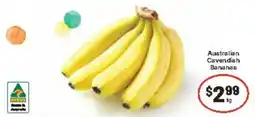 CORNETTS Australian Cavendish Bananas offer