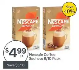 IGA Nescafe Coffee Sachets offer