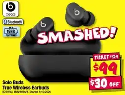JB Hi-Fi beats Solo Buds True Wireless Earbuds offer