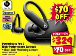 JB Hi-Fi Powerbeats Pro 2 High-Performance Earbuds offer