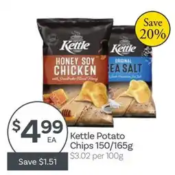 IGA Kettle Potato Chips offer