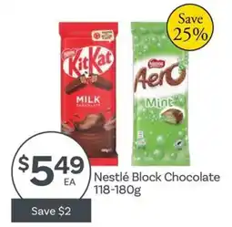 IGA Nestlé Block Chocolate offer