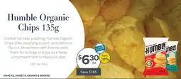 IGA Humble Organic Chips offer