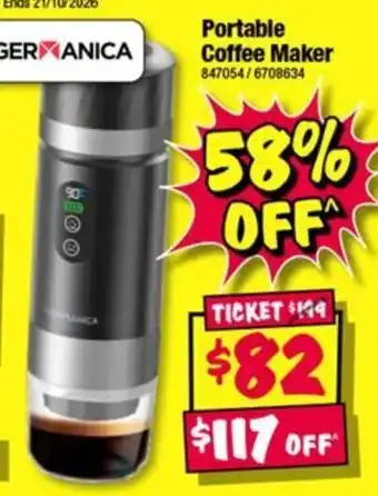Germanica Portable Coffee Maker