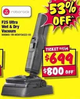 JB Hi-Fi roborock F25 Ultra Wet & Dry Vacuum offer