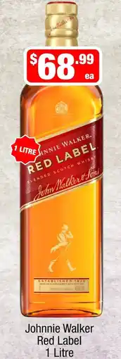 Liquor Stax Johnnie Walker Red Label offer
