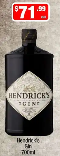 Liquor Stax Hendrick's Gin offer