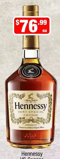 Liquor Stax Hennessy VS Cognac offer