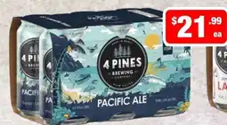 Liquor Stax 4 Pines Pacific Ale offer