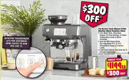 JB Hi-Fi The Barista Touch Manual Coffee Machine (Black Stainless Steel) offer